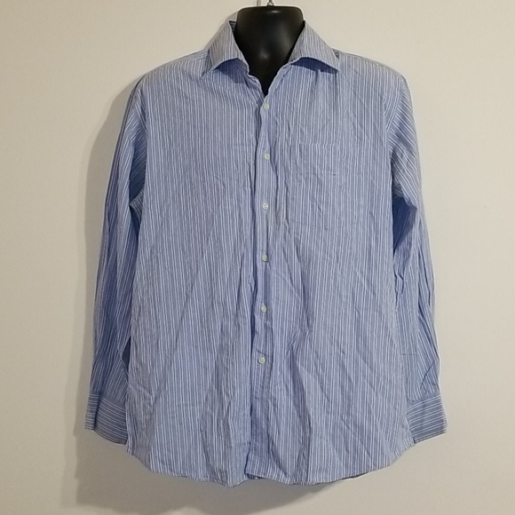 Tommy Hilfiger men's button down dress shirt large - Picture 6 of 16